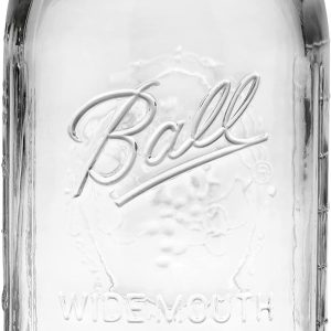 Ball Wide Mouth Glass Mason Jars with Lids and Bands. Used for Canning. Pickling. Juice. Jam. Jelly. Quart Size 32 Ounce (Pack of 8) : Sports & Outdoors